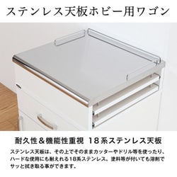 ステンレストップメディカルワゴン 幅35cm×奥行42cm 商品ページ