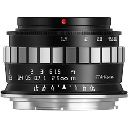 23mm f/1.4C RF （BS） [単焦点レンズ TTArtisan 23mm f/1.4C RF （BS） キヤノンRFマウント APS-C ブラック×シルバー]