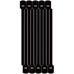 リップタイライトミニ 6mm×140mm 10本入 黒 Y-55-Q10-BK