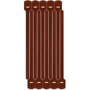 リップタイライトミニ 6mm×140mm 10本入 茶 Y-55-Q10-BN