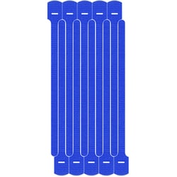 リップタイライトミニ 6mm×140mm 10本入 青 Y-55-Q10-BU