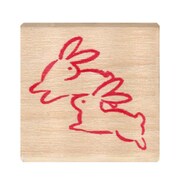 ニューイヤースタンプK ウサギ2匹 11271-006