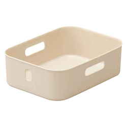 収納ケース ナチュラ インボックス ソフト SS 幅26×奥行19×高さ8cm ベージュ IBS-SSSBE