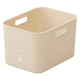 収納ケース ナチュラ インボックス ソフト SM 幅26×奥行19×高さ16cm ベージュ IBS-SMSBE