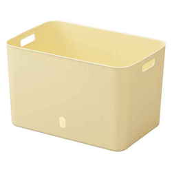 収納ケース ナチュラ インボックス ソフト WL 幅38×奥行26×高さ24cm イエロー IBS-WLSYE
