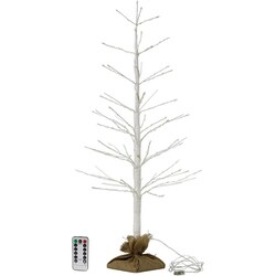 BRXS3013WH [クリスマス LEDブランチツリー 166球 USBタイプ ホワイト 110cm]