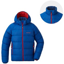 ネージュダウン パーカ Kid's 130-160 1101647 ブルー(BL) 130サイズ [アウトドア ジャケット キッズ]