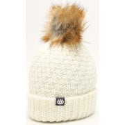 Women's Majesty Cable Knit Beanie M2WBN311W WHITE [ニットキャップ ビーニー]