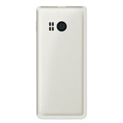 SHTJG1 [Y！mobile セレクション AQUOSケータイ4用 電池カバー ホワイト]