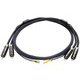 バランス伝送型フォノケーブル RCA×2 - RCA×2 1.2m CC-1200RR