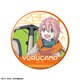ゆるキャン△ 缶バッジ 01. 各務原なでしこ A [キャラクターグッズ]