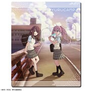 ゆるキャン△ ラバーマウスパッド Ver.3 03. 各務原なでしこ＆土岐綾乃 [キャラクターグッズ]