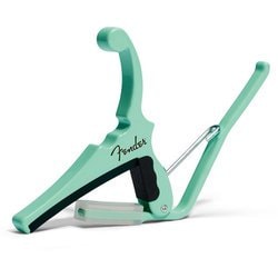 Fenderコラボ ギター用 カポタスト ClassicColor Electric Guitar Capo サーフグリーン KGEFSGA / Surf Green Finish