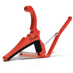 Fenderコラボ ギター用 カポタスト ClassicColor Electric Guitar Capo フィエスタレッド KGEFFRA / Fiesta Red