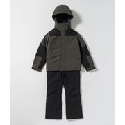 Snow Adventure JR Two Peace ESB222P31 KHAKI 120サイズ [スキーウェア 上下セット ジュニア]
