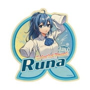 キャラクターグッズ Colorful Peach トラベルステッカー 05. るな