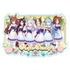 キャラクターグッズ ウマ娘 プリティーダービー トラベルステッカー2 06. メジロ家