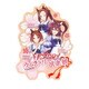 キャラクターグッズ ウマ娘 プリティーダービー トラベルステッカー2 08. ヴィクトリー倶楽部