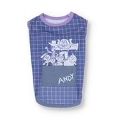 DS221-022-toyb [TOYSTORY トイ・ストーリー チェックポケットウェア ネイビー 5号]