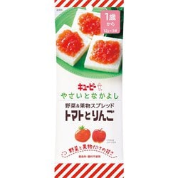 やさいとなかよし 野菜&果物スプレッド トマトとりんご 12g×3袋 [ベビーフード 対象月齢：1歳から]