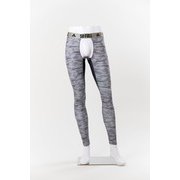 SO FULL 穴あきレギンス グレー Lサイズ メンズ S22AW AWGLAY