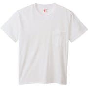 アンダーウェア 2枚組 ビジカジ魂 クルーネックポケットTシャツ ホワイト 3Lサイズ HM1EW701K