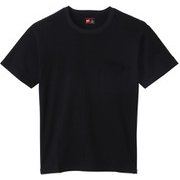 アンダーウェア 2枚組 ビジカジ魂 クルーネックポケットTシャツ ブラック 3Lサイズ HM1EW701K