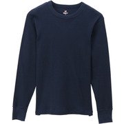 ロングTシャツ BEEFY サーマルクルーネックロングスリーブ ネイビー XLサイズ HM4Q103