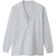 HM4W101 [トップス カーディガン Hanes H カーディガン ヘザーグレー Mサイズ]