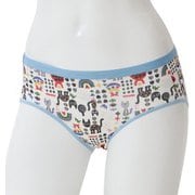 ウィメンズ インナーウエア 2枚組 2枚組 Hanes Undiesショーツ サックス×ピンク Mサイズ HW6EH701