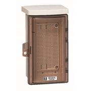 CWB-DM [ウオルボックス（プラスチック製防雨ボックス） スモークカバー（タテ型） ミルキーホワイト 1個]