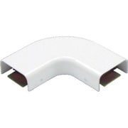 B2032 [マサル メタルモール付属品 フラットエルボ B型 ホワイト]