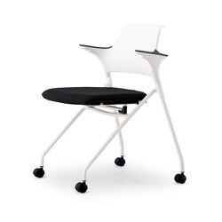 （NEWMAL）会議イス ブラック MB-NM50S BK