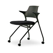 (NEWMAL)会議イス ブラック MB-NM60S BK