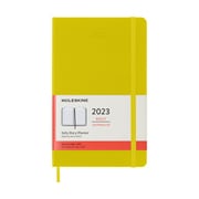 モレスキン手帳 2023年1月始まり 12ヶ月 デイリーダイアリー ヘイイエロー（2023カラー）/ハードカバー/ラージサイズ DHM612DC3Y23