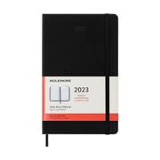 モレスキン手帳 2023年1月始まり 12ヶ月 デイリーダイアリー ブラック/ハードカバー/ラージサイズ DHB12DC3Y23