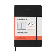 モレスキン手帳 2023年1月始まり 12ヶ月 デイリーダイアリー ブラック/ソフトカバー/ポケットサイズ DSB12DC2Y23