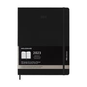 モレスキン手帳 2023年1月始まり 12ヶ月 プロバーチカルダイアリー ブラック/ハードカバー/Xラージサイズ DHB12PRO4Y23