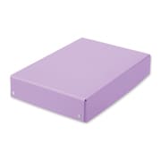 仕切り箱付き 紙製お道具箱 パープル FL-196SF