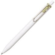ゲルインクボールペン uni-ball ONE(ユニボール ワン) フィーカカラー 0.5mm インク色:アボカドグリーン 本体色:オフホワイト UMNS05.18