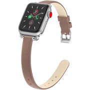 w00061brb [Apple Watch 45/44/42mm用 ラテ色PUレザーバンド モカ]