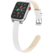 w00061wb [Apple Watch 45/44/42mm用 ラテ色PUレザーバンド WH]