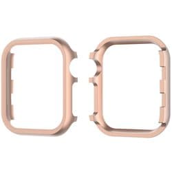 w00114r5 [Apple Watch 41mm用 マットな質感フレーム ローズGD]