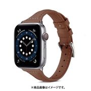 z00135da [Apple Watch 41/40/38mm用 ナチュラルPUバンド ダークBR]