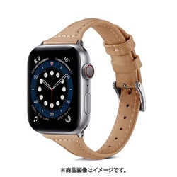z00135ka [Apple Watch 41/40/38mm用 ナチュラルPUバンド カーキ]