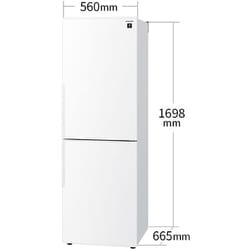 ヨドバシ.com - シャープ SHARP SJ-PD31J-W [冷蔵庫 （310L・幅56cm