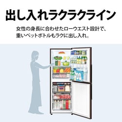 冷蔵庫 ホワイト系 SJ-PD28G-W [280L /2ドア /右開きタイプ] [冷凍室 125L]《基本設置料金セット》 SHARP｜シャープ  通販 | ビックカメラ.com
