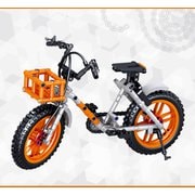 ブロック図鑑NEXT Technical Bike2 シティサイクル オレンジ
