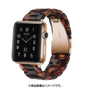 z00147brb [Apple Watch 45/44/42mm用 カルイヅケココチバンド ベッコウ]