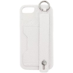 p00282wb [iPhone 8用 落下防止カードポケットケース WH]